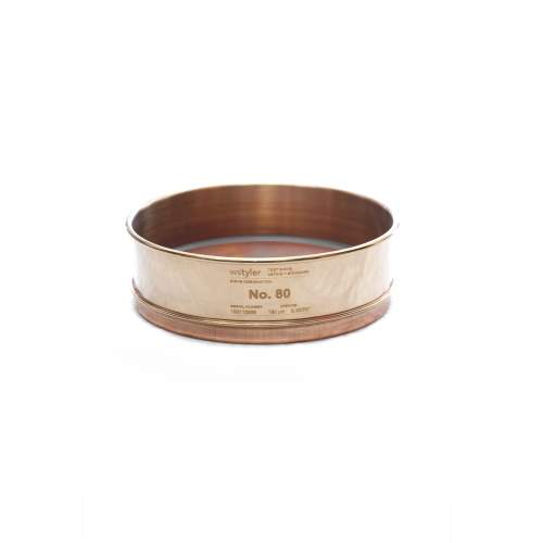 8-inch (203 mm) sieve, US STD 20 mesh, brass, Tyler 4535