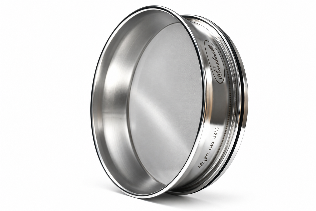 Tamiz calibrado de 12 pulgadas, malla No. 40 (425 µm), ENDECOTTS